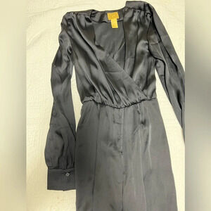 H&M SATIN JUMPSUIT Size2